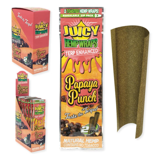 Juicy - Terp Hemp Wraps - 2pk - 25ct
