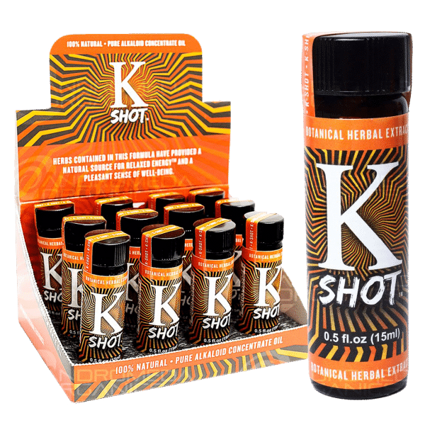 K Shot - Orange Kratom Shot - 15ml - 12ct