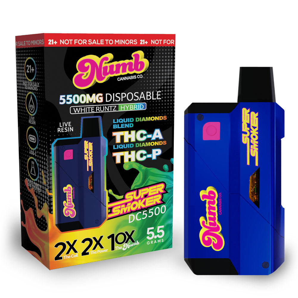 Numb - 5.5g Dispo - Delta & Mushrooms