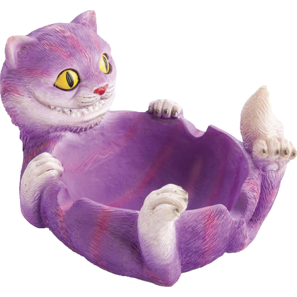 Fujima - Ashtray - Trippy Cat Purple