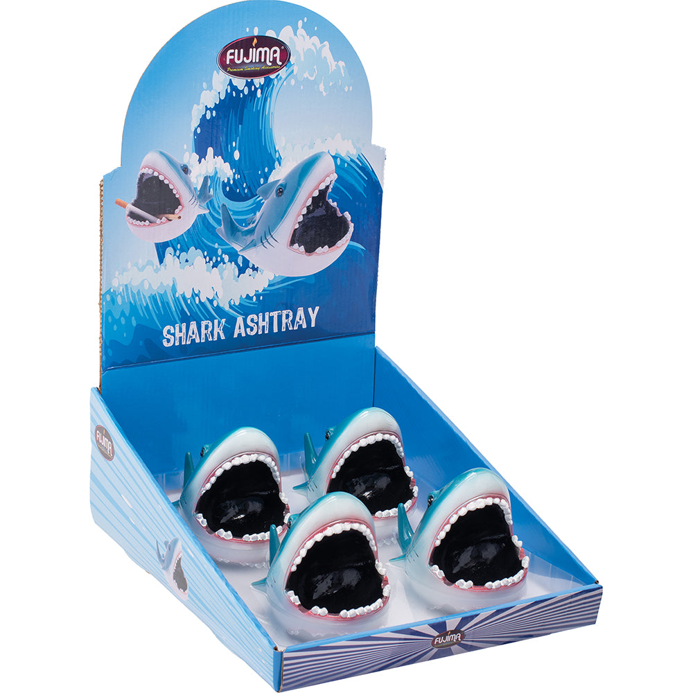 Fujima - Ashtray - 4ct - Shark Attack