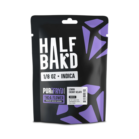 Half Bak'd - 1/8oz Flower - Purifry'd THC-A - 8ct