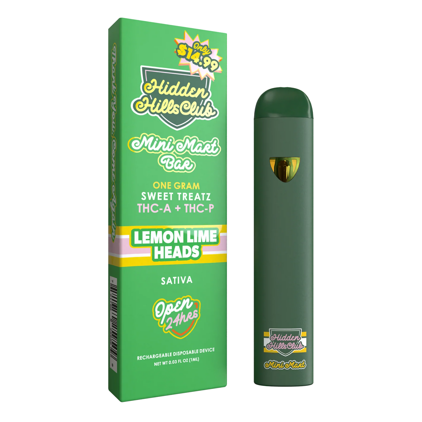 Hidden Hills - 1g Dispo Sweet Treatz Mini Mart Blend | 5ct