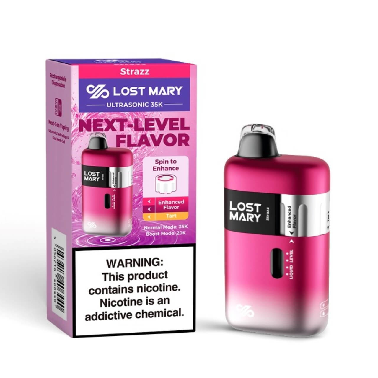 Lost Mary Ultrasonic 35k - 20ml - 5ct