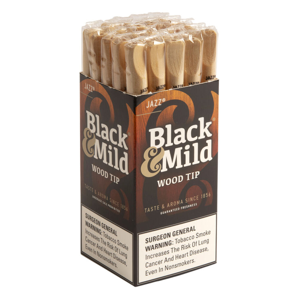 Black & Mild Cigars w/ Wood Tip - 25ct