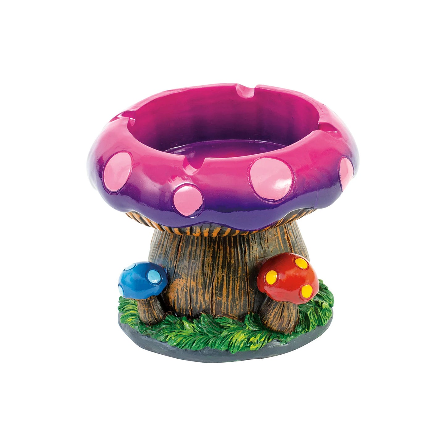 Fujima - Ashtray - Large Mushroom Tree Poly Stone - LT205
