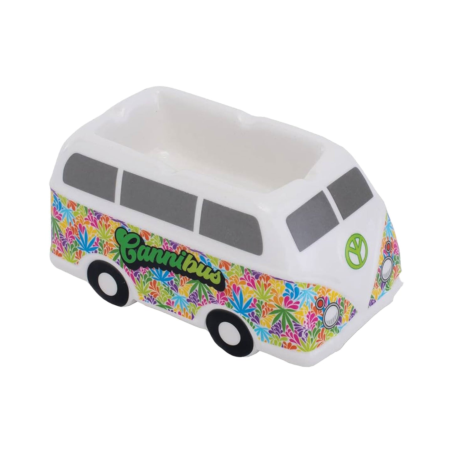 Ashtray - 5" Hippie Bus Ceramic - LT219