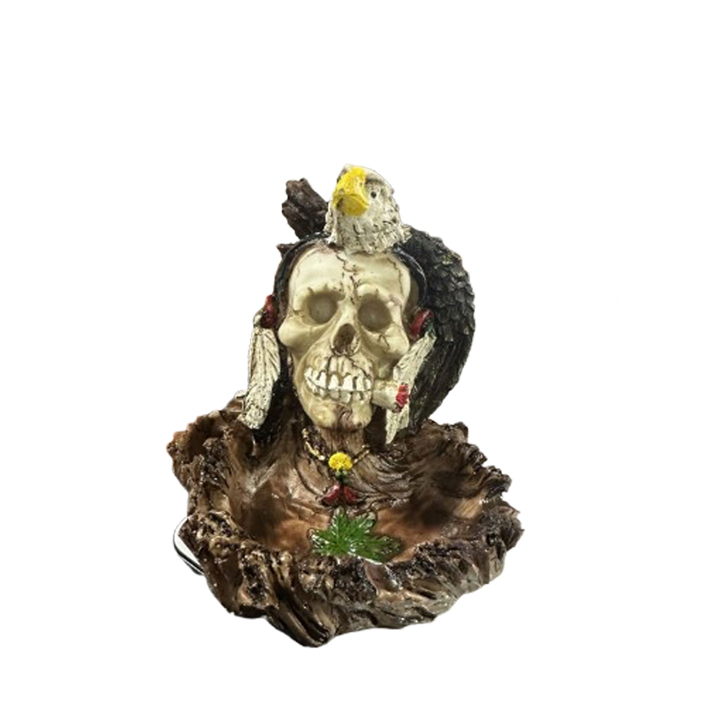 Ashtray - Indian Skull w/ Eagle - LT70