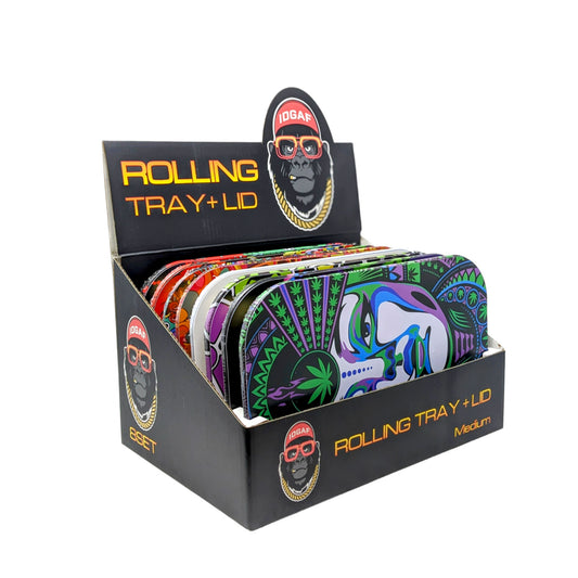 Metal Tray - w/ Lid - Medium 3 - 8ct Display