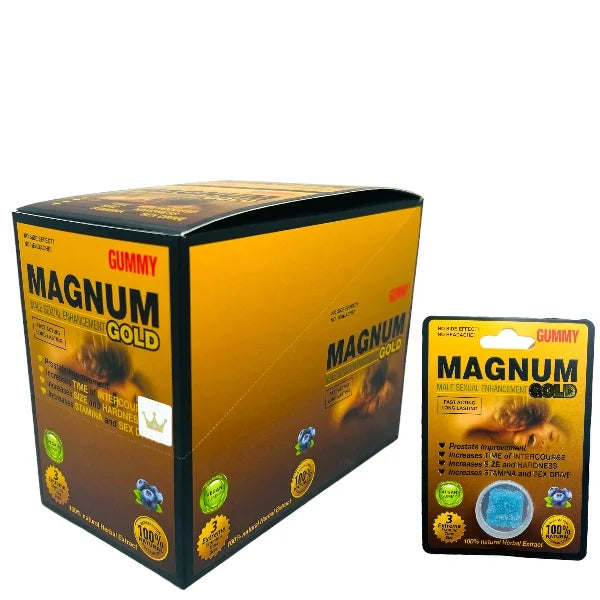 Magnum Gold - Enhancer - Gummies - 24ct