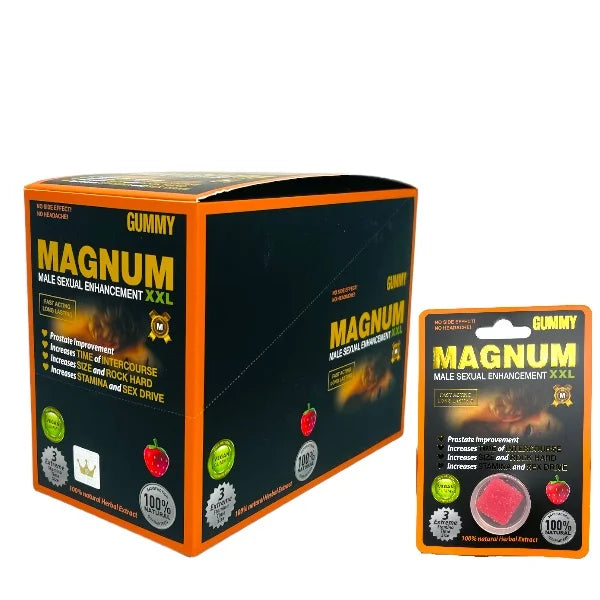 Magnum Black - Enhancer - Gummies - 24ct