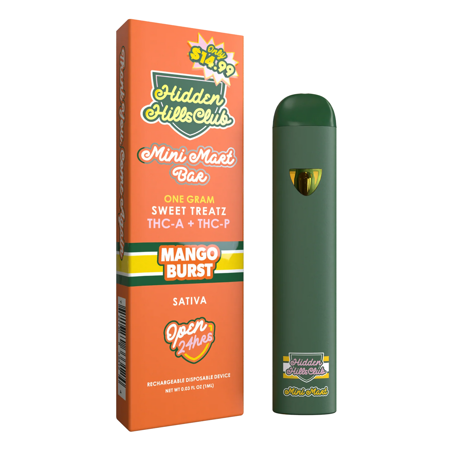 Hidden Hills - 1g Dispo Sweet Treatz Mini Mart Blend | 5ct