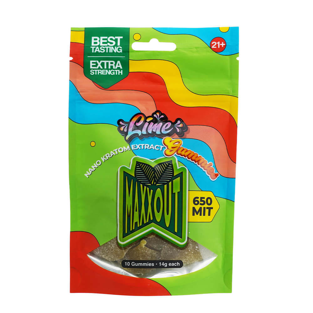 Maxx Out Kratom - Gummies - 650mg - 10pk - 5ct