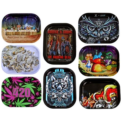 V Syndicate - Rolling Tray - Small - Asst - 10ct +