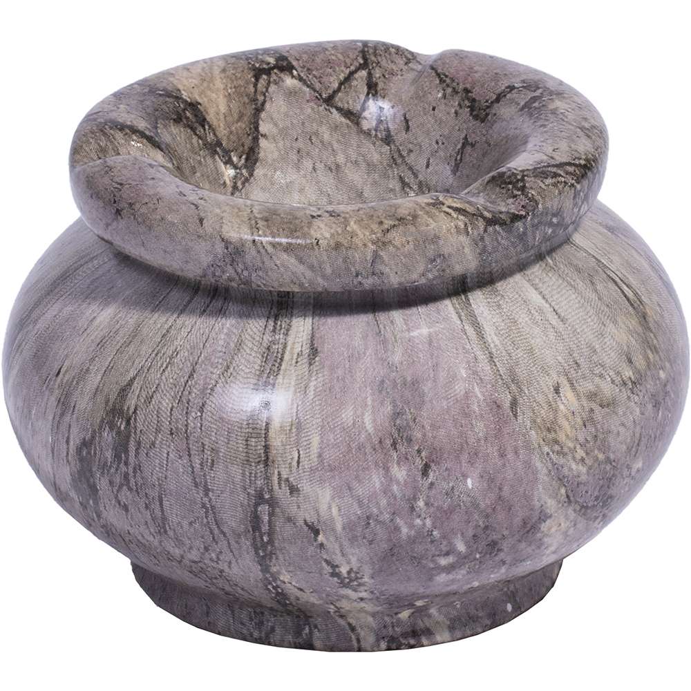Fujima Ashtray - 5" Moroccan Ceramic - Marble
