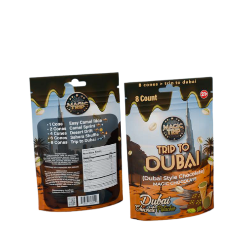 Magic Trip Mushroom Dubai Cones - Chocolate Pistachio | 8pk - 10ct