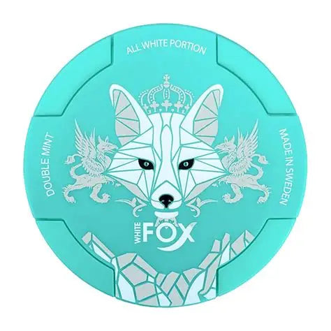 White Fox - 12mg Nic Pouch - Double Mint - 5ct