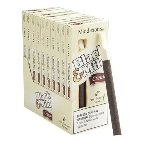 Black & Mild Cigars - Cream - 5pk - 10ct