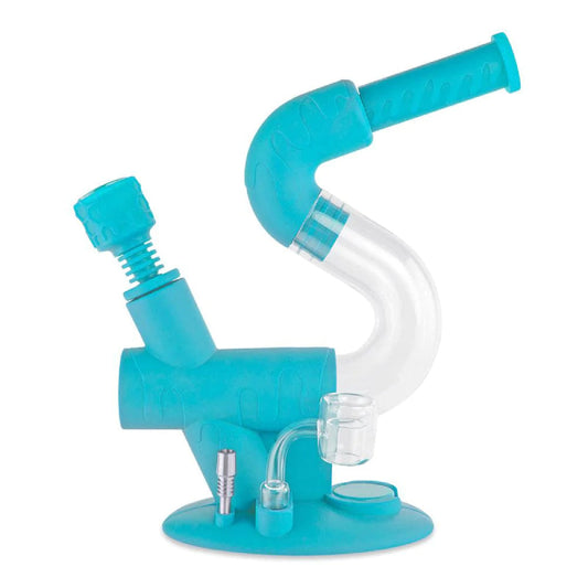Ooze Swerve Silicone Water Pipe & Nectar Collector