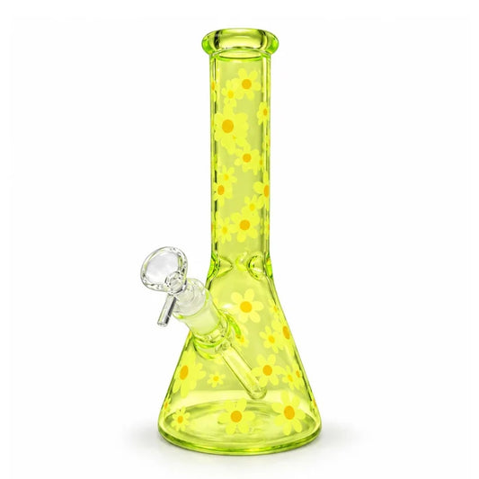 WP - Fluorescent Sun Flower Beaker - Assorted Colors