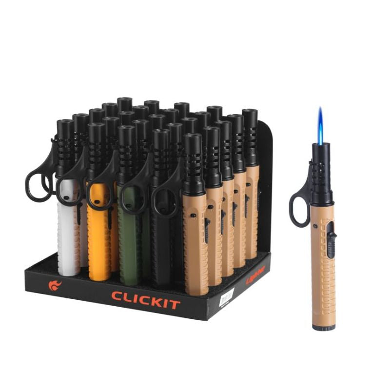 Clickit - Torch Lighter - Pen - 25ct