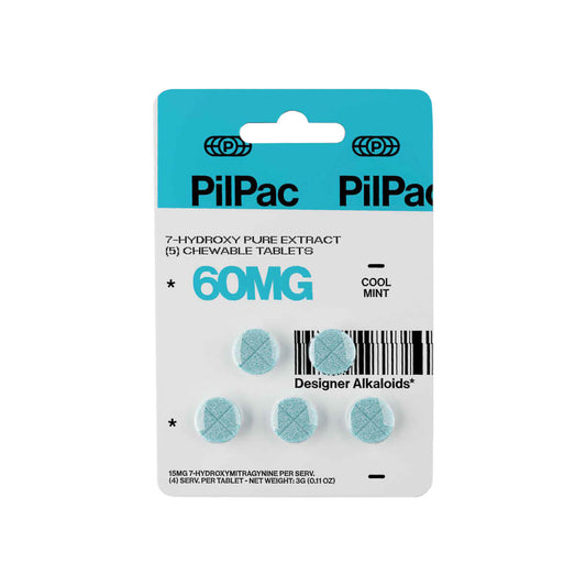 Pilpac - 60mg 7-OH Tabs - 5pk - 10ct
