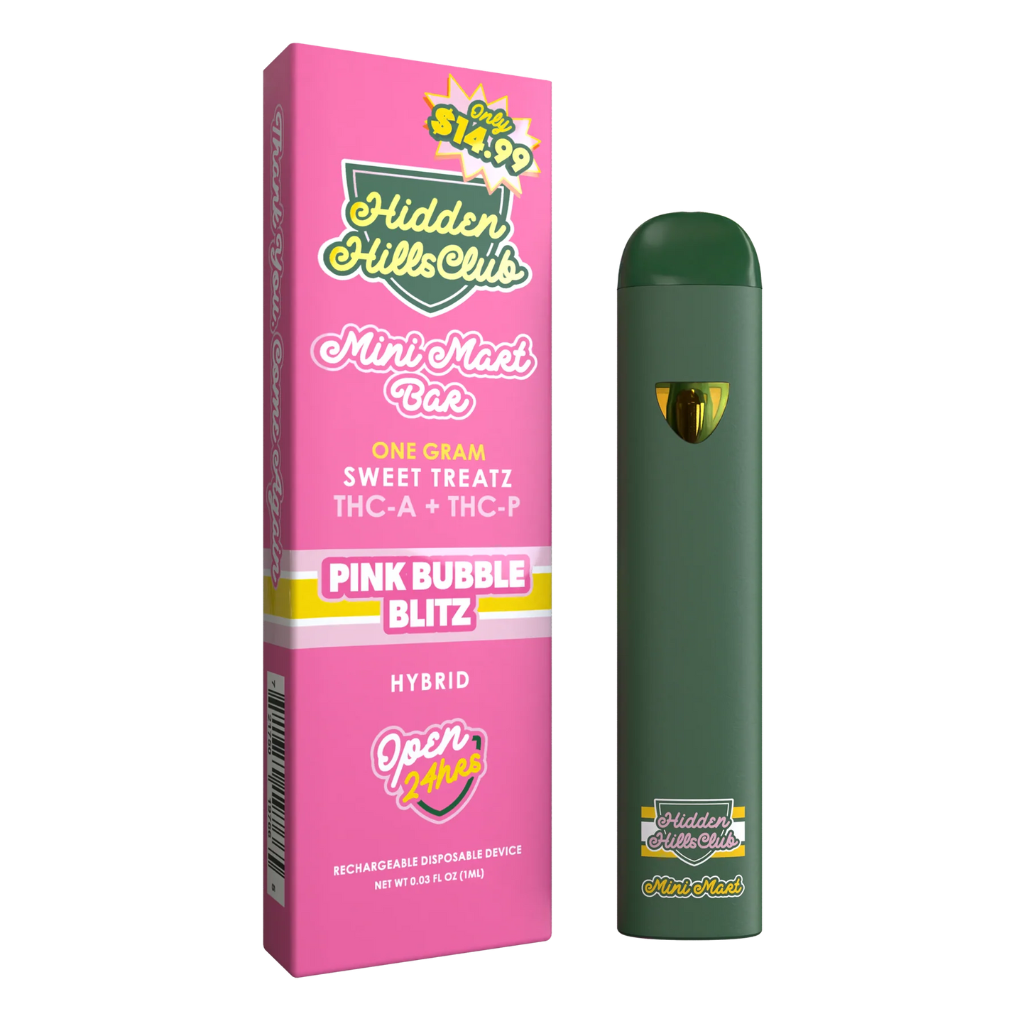 Hidden Hills - 1g Dispo Sweet Treatz Mini Mart Blend | 5ct