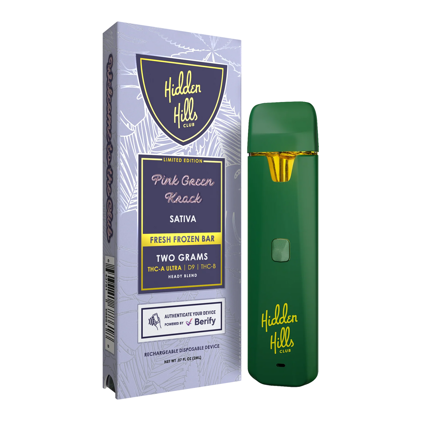 Hidden Hills - 2g Dispo HB - Heady Blend - 5ct