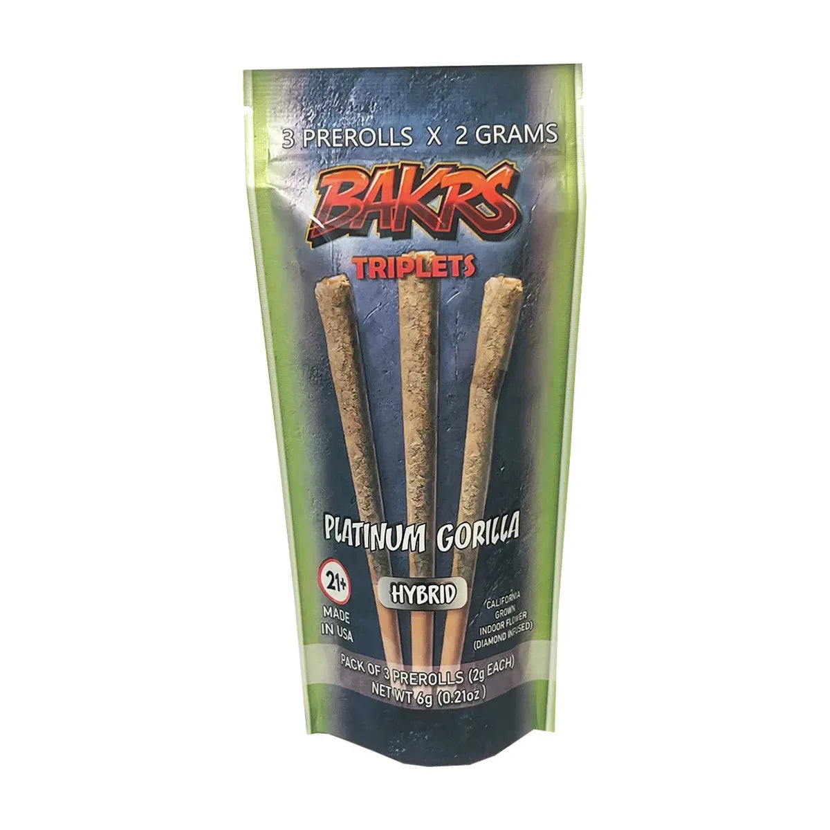 Bakrs - 2g Pre-Roll - 3pk - 10ct