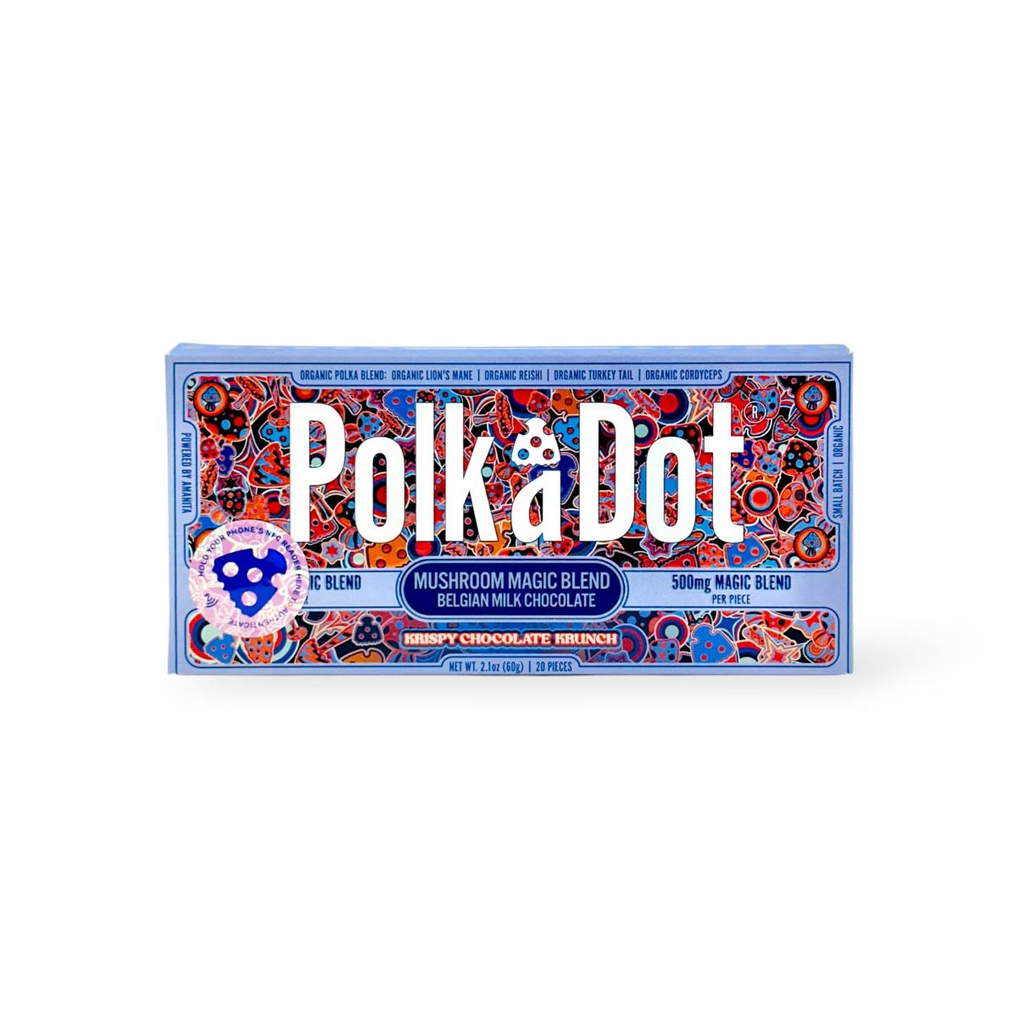 Polkadot - Mushroom Chocolate - 60g - 10ct