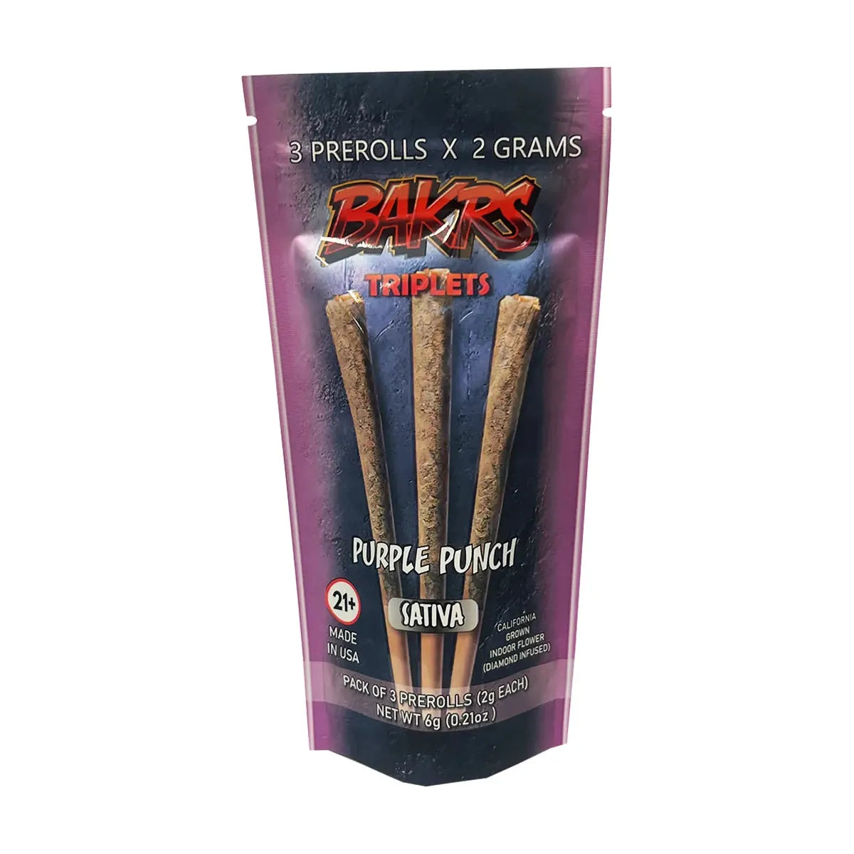 Bakrs - 2g Pre-Roll - 3pk - 10ct