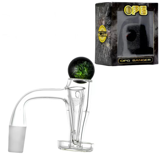 On Point Glass - Quartz Banger - 14mm Male 90 Bevel Top - QB787*