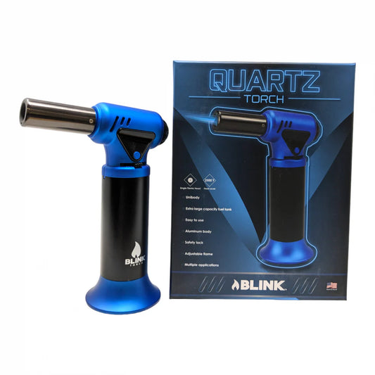Blink Quartz Butane Torch Lighters - Assorted Colors