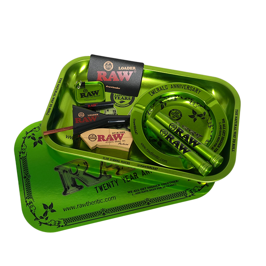 Raw 20th Anniversary Gift Set - Emerald