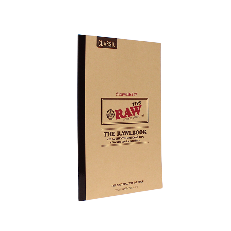 Raw - Tips - Rawlbook - 10 Pages - 480ct +