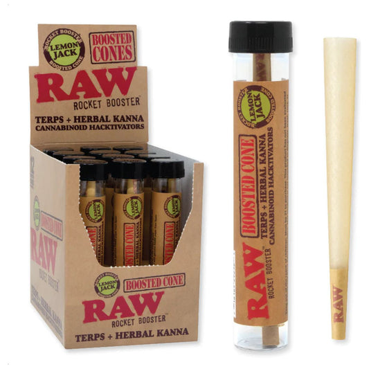 Raw - Cones - Rocket Booster Lemon Jack - 12ct