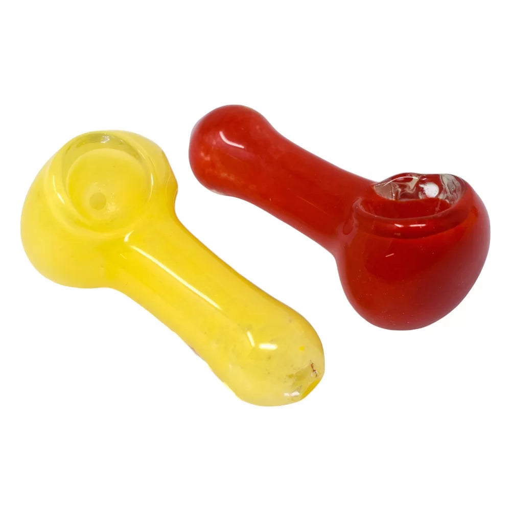Hand Pipe - 2.5" Frit Art Mini - 4ct*