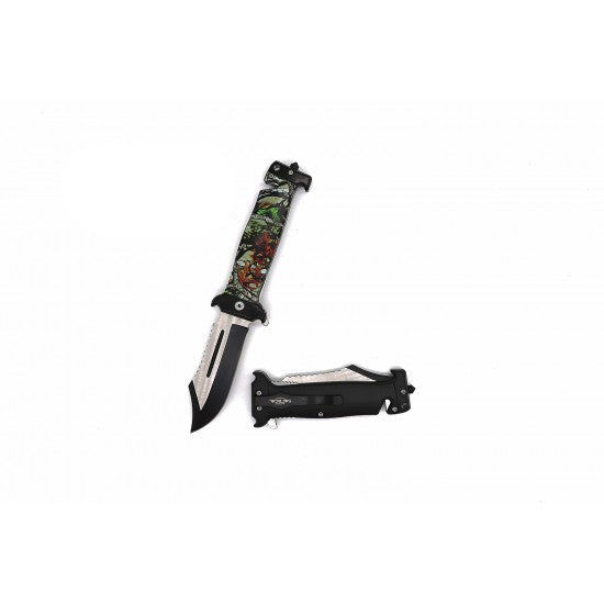 Razor Tactical - Flip Knife - Camo Rescue