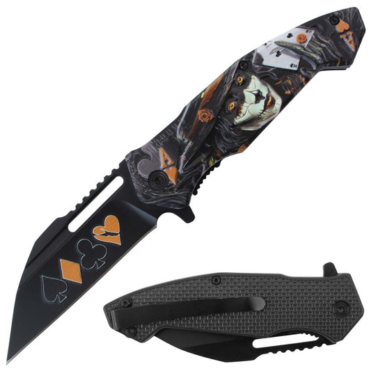 Razor Tactical - Premium Flip Knife - RT-7387YL