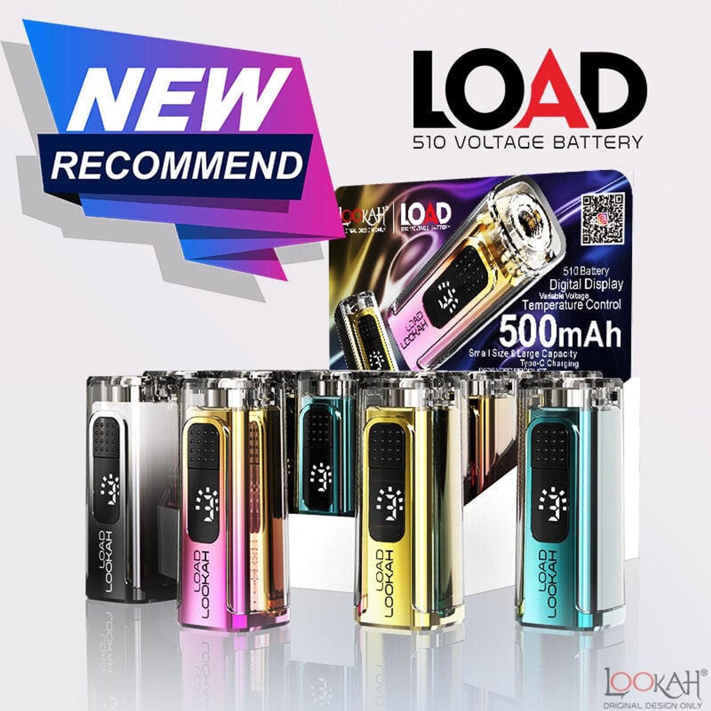 Lookah LOAD 510 Battery 16pc Set