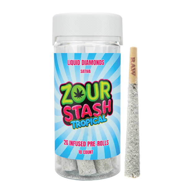 Zour Stash - 2g Pre-Roll THCA - 10ct
