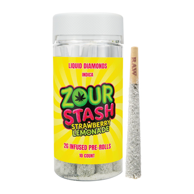 Zour Stash - 2g Pre-Roll THCA - 10ct