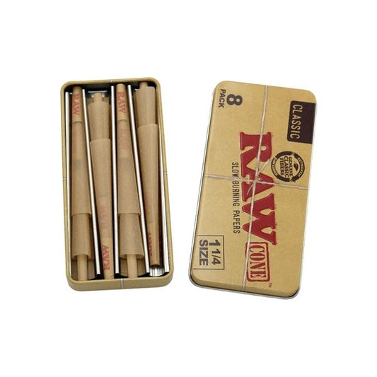 Raw - Cones - Classic - 1 1/4 - 8pk - 12ct