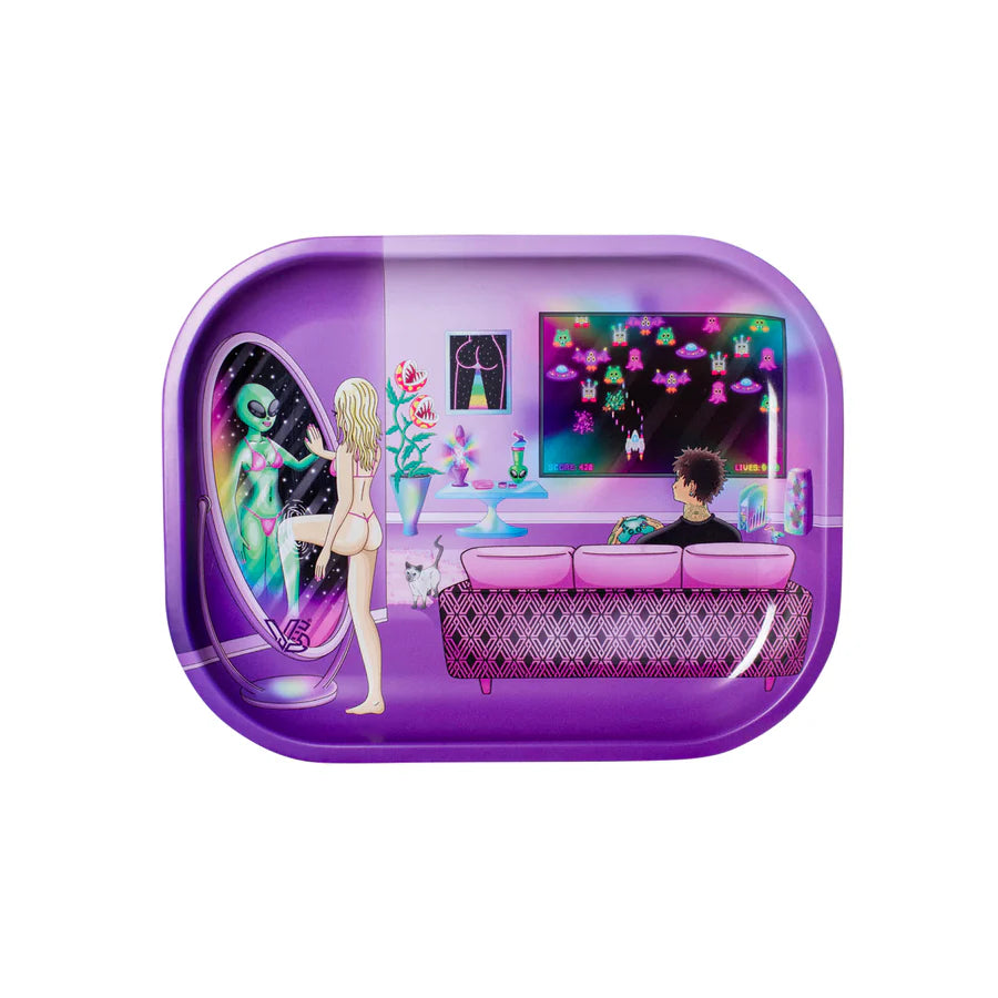V Syndicate - Rolling Tray - Small 3D Roll N Go - Reflections +
