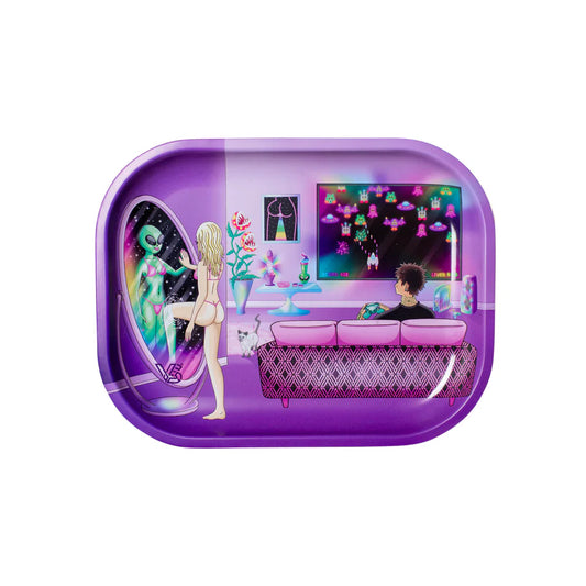 V Syndicate - Rolling Tray - Small 3D Roll N Go - Reflections +