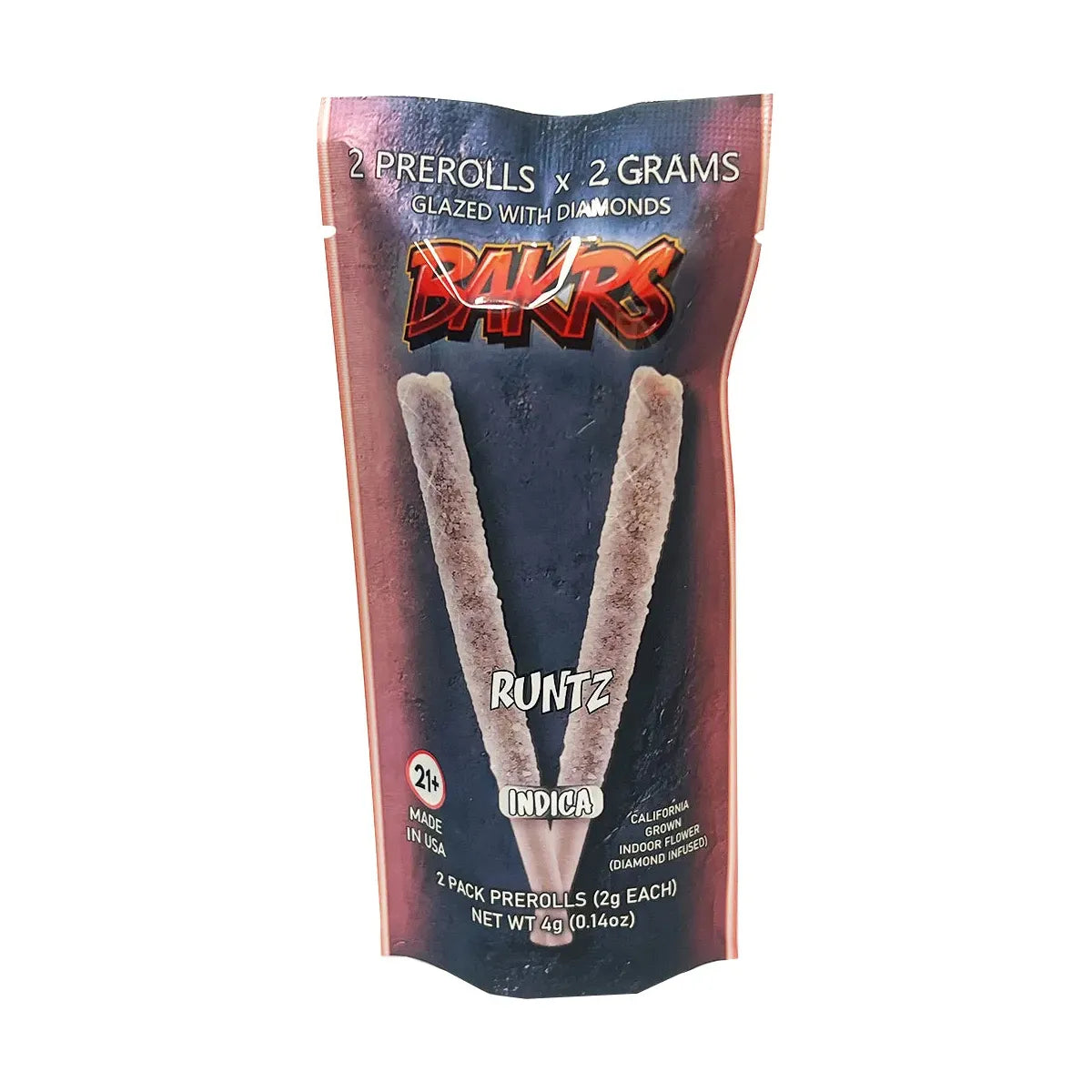 Bakrs - 2g Pre-Roll Diamonds - 2pk - 10ct