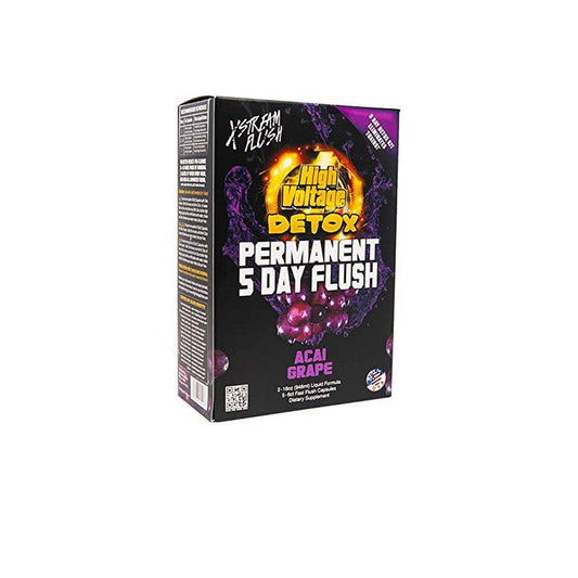 High Voltage Detox - Permanent 5 Day Flush - Acai Grape