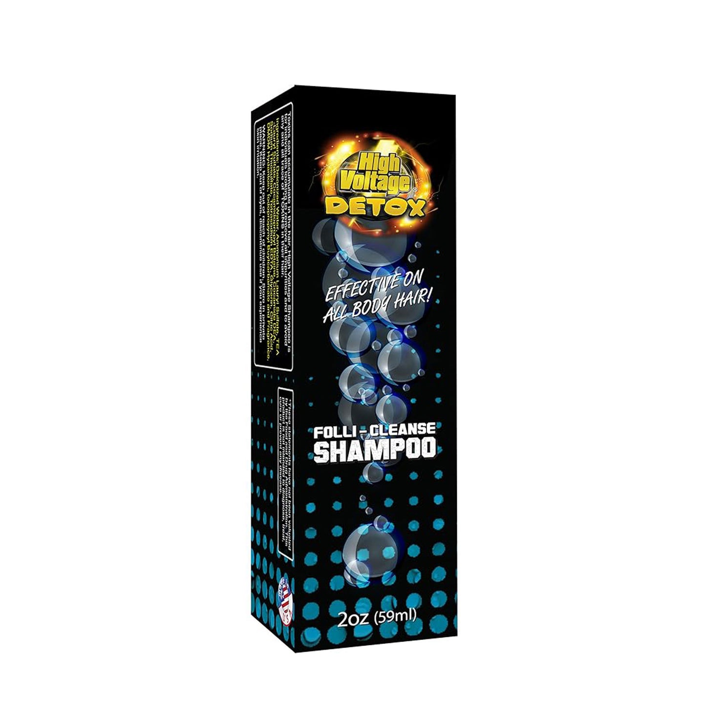 High Voltage Detox - Folli Cleanse Shampoo - 2oz
