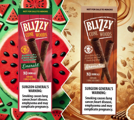 Blizzy Cone Woods - Cones - King Size - 2pk - 10ct