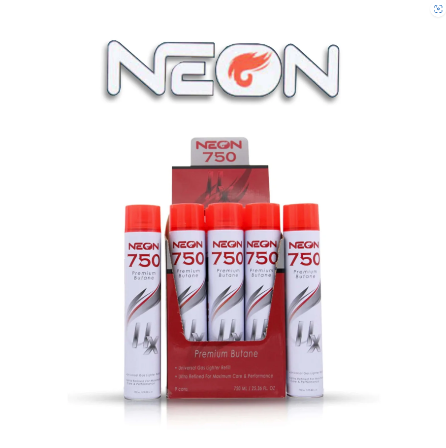Neon Butane - 750ml - 9ct